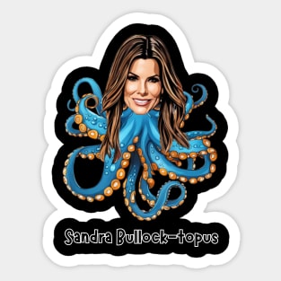 Sandra Bullock-topus Sticker